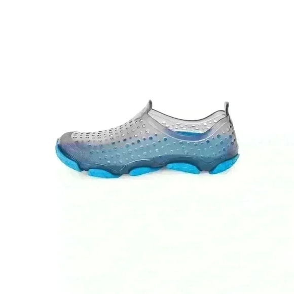 BNWT Size 11-12 George Big Boys' Neil Water Beach Swim Water Shoes Blue Slip On - Picture 2 of 11
